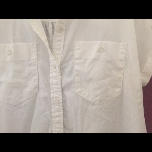 Calvin Klein Jeans Tops - White button down top